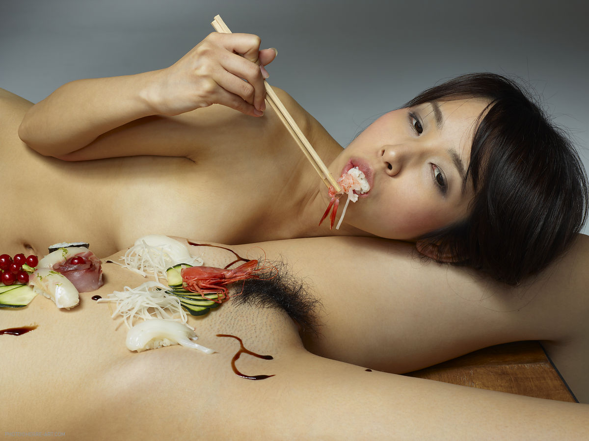 Human Sushi Plate » Hegre Free Nude Pictures