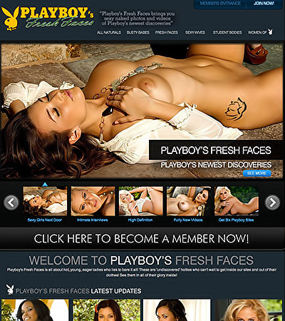 Playboy's Fresh Faces Review Main Page