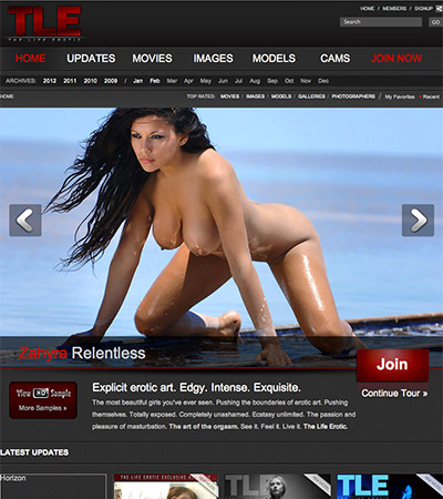 The Life Erotic Review Main Page